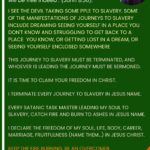 TERMINATE EVERY JOURNEY TO SLAVERY